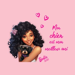 Mon chien est mon meilleur ami - Barbie T-Shirt