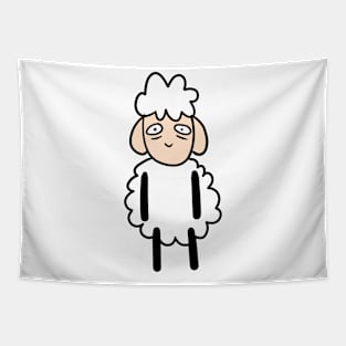 cute little sheep Tapestry