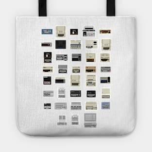 Pixel History of Home Computers Tote