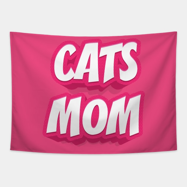 CATS MOM Tapestry by STUDIOVO