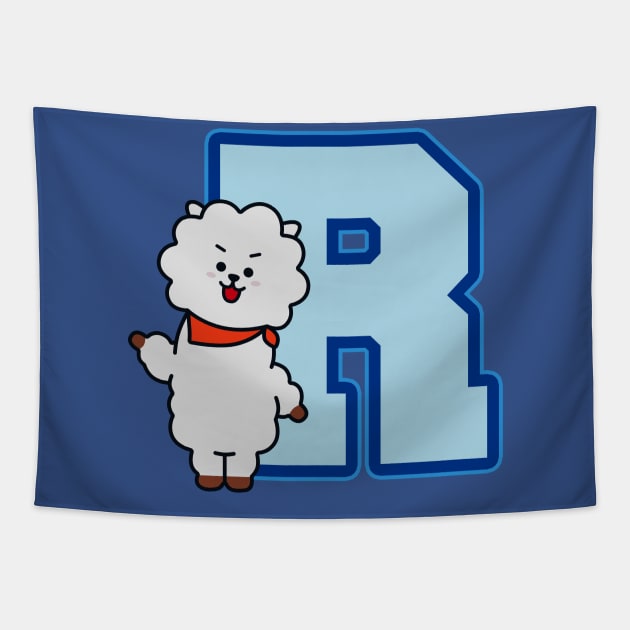 BT21 University - RJ Tapestry by ZeroKara