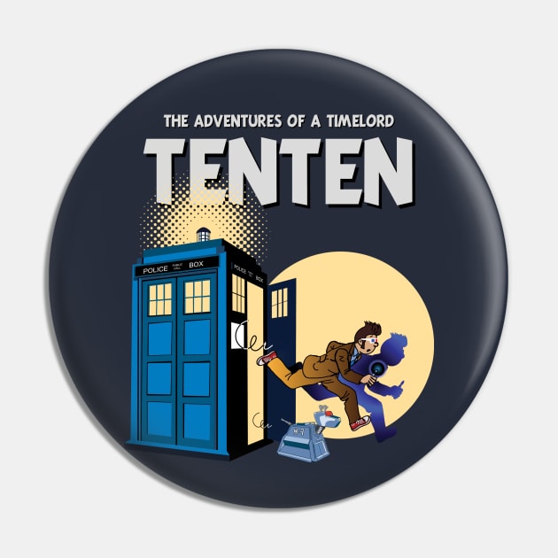 THE ADVENTURES OF A TIMELORD Pin by KARMADESIGNER T-SHIRT SHOP