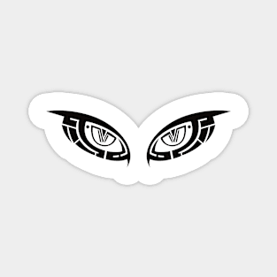 Abstract tribal tattoo with eye concept No. A12 Magnet