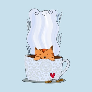 Tea Cat T-Shirt