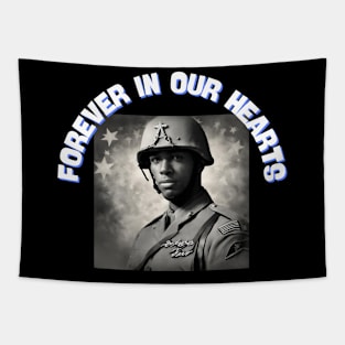 Memorial day design , Forever in our Hearts Tapestry