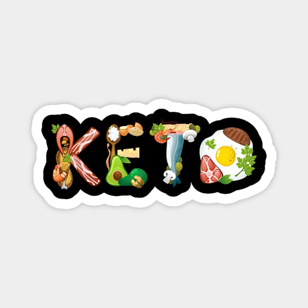 Keto Diet Magnet by JKA