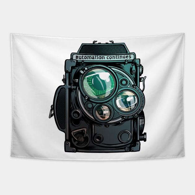 ai camera Tapestry by corykerr