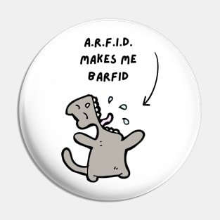 ARFID Cat - Competition Design Pin