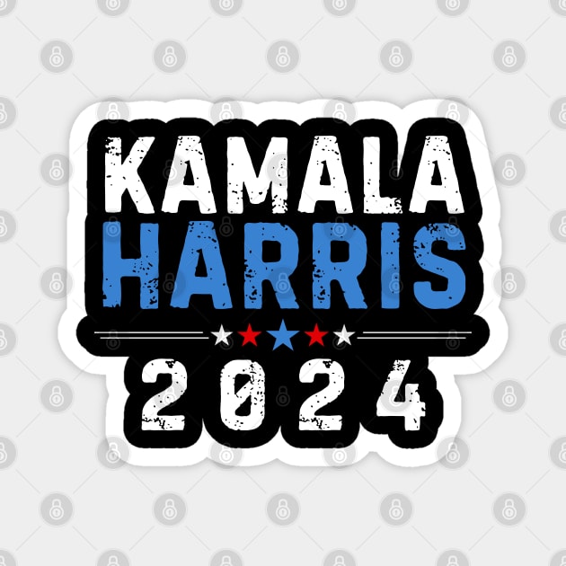 Kamala Harris 2024 Magnet by The WYLD Tribe