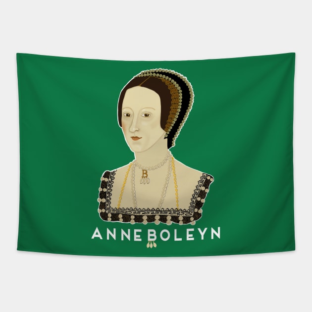 Queen Anne Boleyn England Tapestry by EmmaFifield