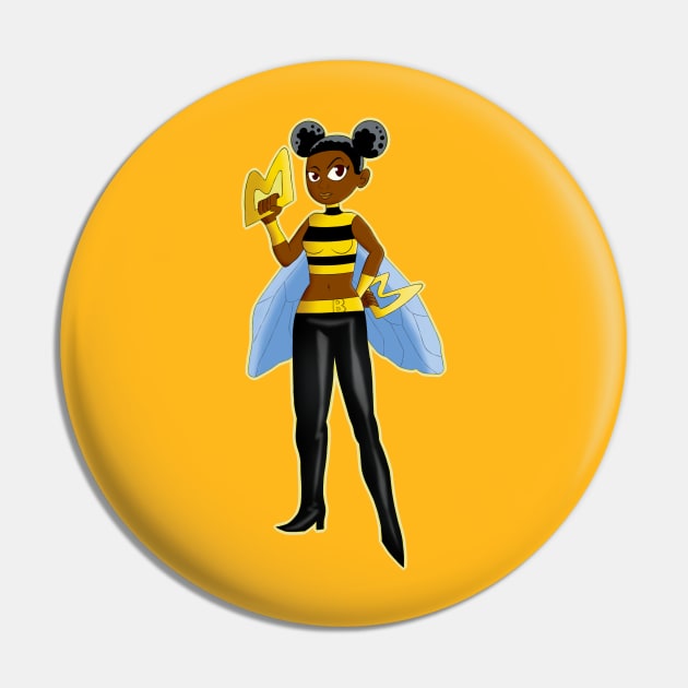 Sting Like a Bumblebee (Teen Titans) Pin by Sylverstone Khandr