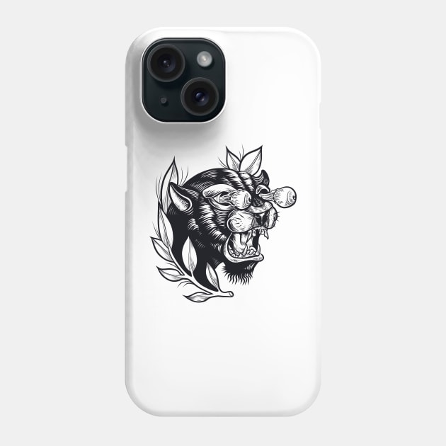 Panther Phone Case by Adorline