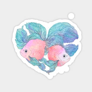 Love fish Magnet