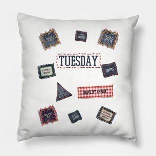 Patch Tuesday Funny Cybersecurity Fancy Dress Pillow