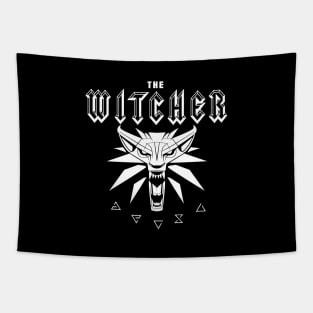 The Witcher - Rock style - white Tapestry