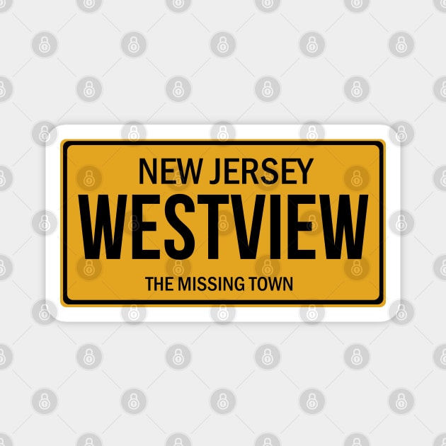 Westview city license plate Magnet by DiegoCarvalho