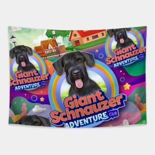 Giant Schnauzer Puppy Tapestry