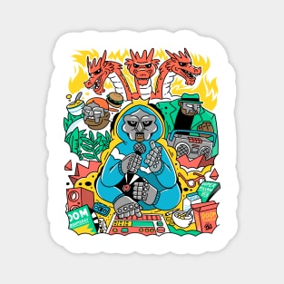 MF DOOM & FRIENDS Magnet