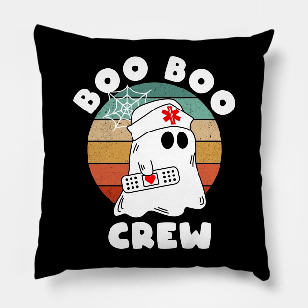 Nurse Boo Boo Crew Pillow by sopiansentor8