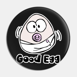 Good Egg Baby Girl Pin