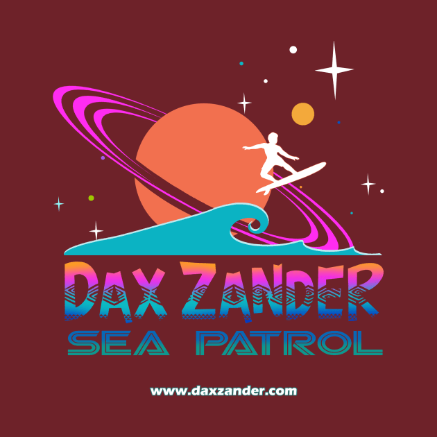 DAX ZANDER - SURF TO THE STARS by toonpainter