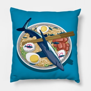 Ramen shark Pillow