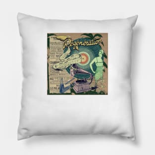 Regeneration Retro Affiche Pillow