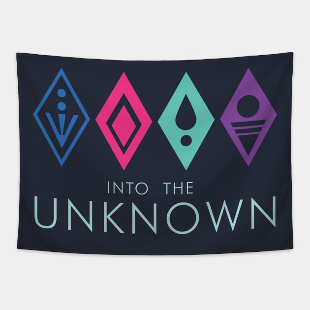 into the unknown Tapestry by AnnSaltyPaw