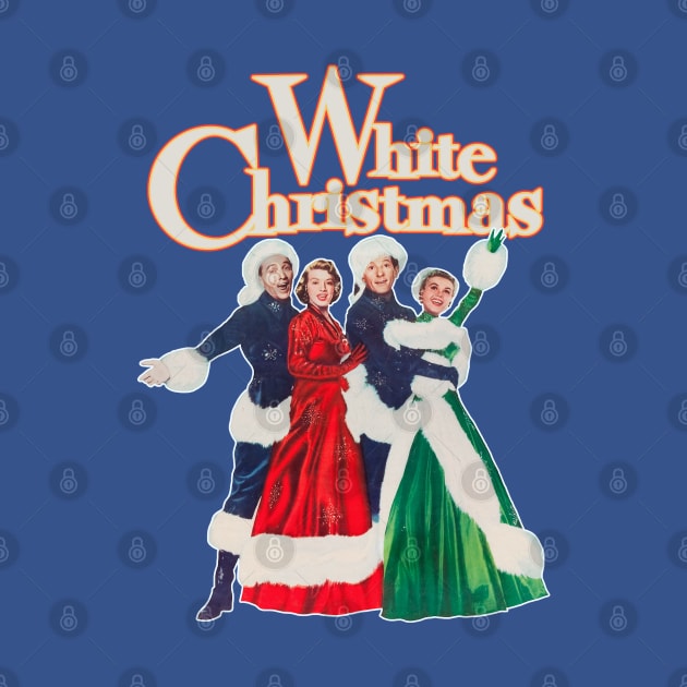 White Christmas 1954 Holiday Classic Movie by darklordpug