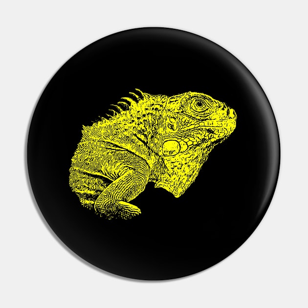 Iguana Pin by Guardi