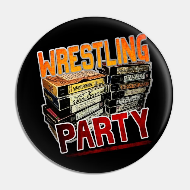 wrestling party Pin by WestGhostDesign707