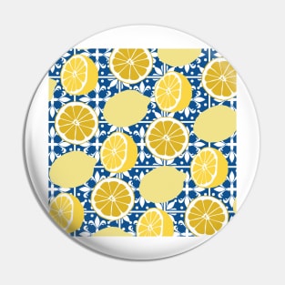 Mediterranean lemons IV Pin