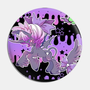 Gothic Unicorn Pin