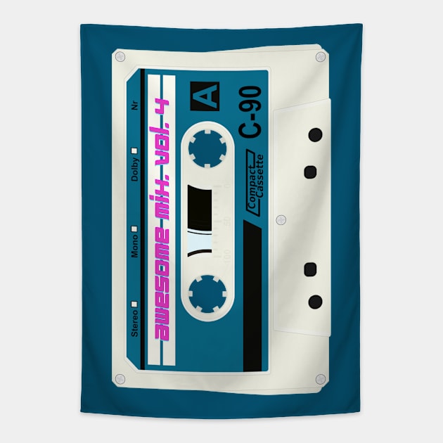 Awesome Mixtape Vol. 4 Guardians Of The Galaxy Tapestry by waltzart