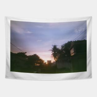 Evening Sunset Tapestry