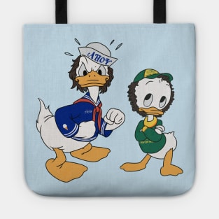 Dustin and Steve Tote