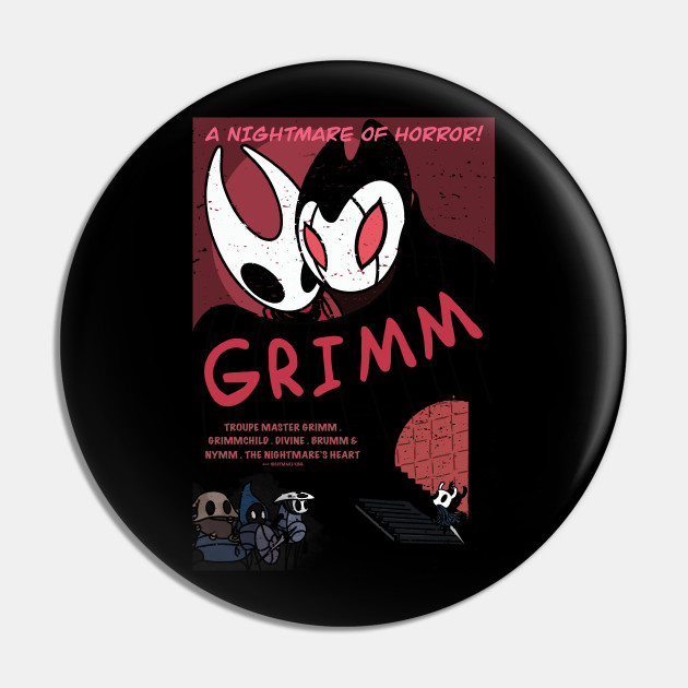 Grimm Hollow Knight Pin Teepublic