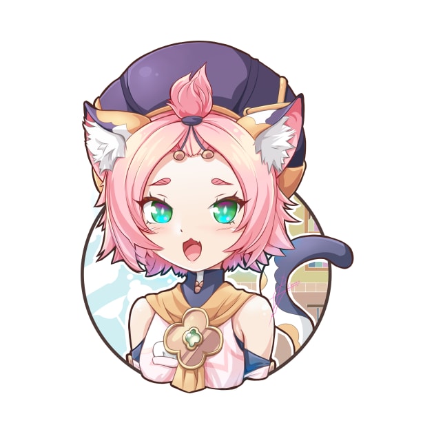 rpg anime cute catgirl by KawaiiDreamyPixie