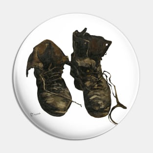 Boots - Vincent Van Gogh Pin