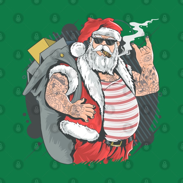 Santa Claus Rocks by M2M