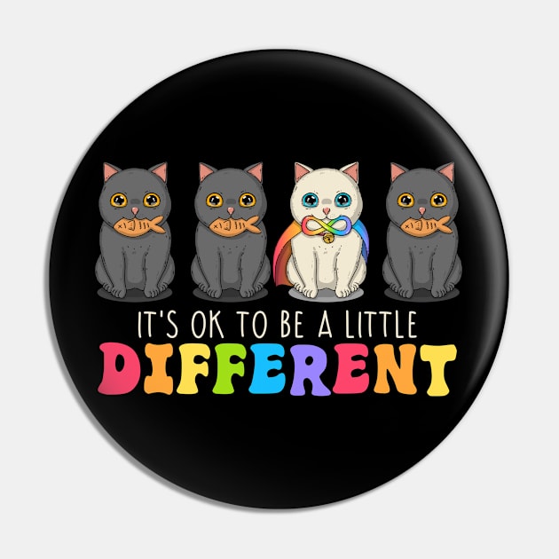 It's Ok To Be A Little Different Pin by Japanese Neko