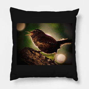 WREN IN THE TWILIGHT DO AS THE ROMANS DO Pillow