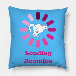 Loading Zoomies White Cat Pillow