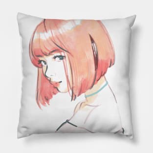 Peach Pillow