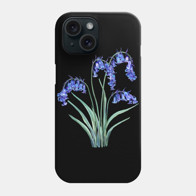 English Bluebell Phone Case by Sitenkova