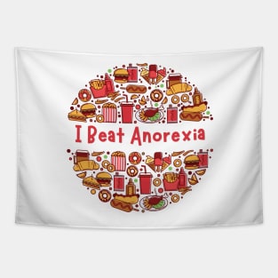 I Beat Anorexia Tapestry