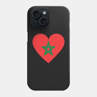 Morocco flag Phone Case