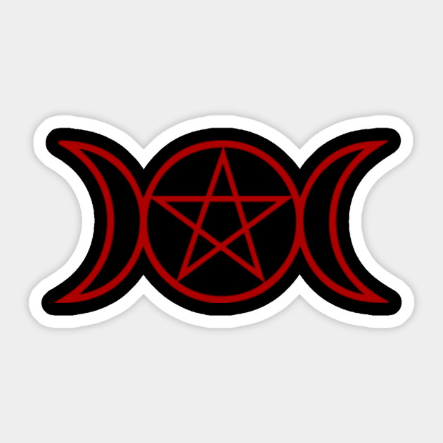 Wiccan Goddess Symbol T-Shirt - Occult Symbol - Wiccan Goddess Symbol ...