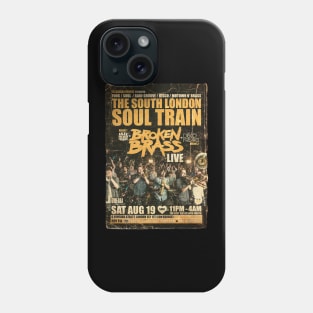 POSTER TOUR - SOUL TRAIN BROKEN BRAS Phone Case