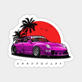 RWB 993 Sunset Vibes (Pink) Magnet